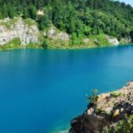 Danau Biru Sawahlunto Pesona Wisata Bekas Galian Tambang