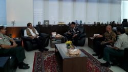 Kunjungan Bupati Pasbar, H. Yulianto didampingi Kalaksa BPBD, Edi Busti ke kantor BNPB Pusat di Jakarta,