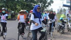 Sepeda ontel meriahkan Hari Jadi Pasaman Barat