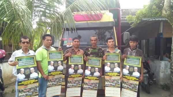 Tim Agus Susanto bagikan kalender