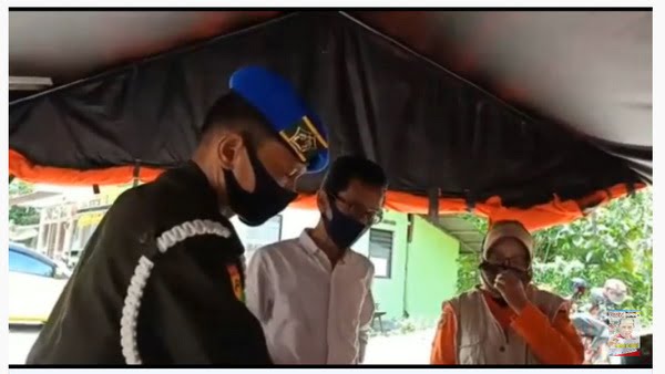 Amnasmen dan petugas covid-19 terlibat cekcok
