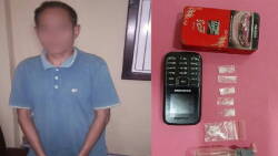 Pelaku Pengedar dan pemakai Narkoba Jenis Sabu ditangkap oleh Tim Unit Satuan Res Narkoba Polres Dharmasraya