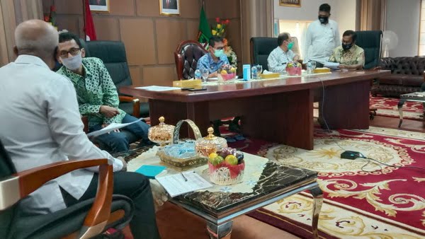 Gubernur Sumbar bersama KPU dan Bawaslu