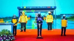 Peresmian Jalan Tol Pekanbaru - Dumai