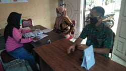 Panwascam Pasaman lakukan penerimaan pendaftaran calon PTPS Pilkada 2020.