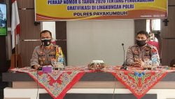 Kegiatan Sosialisasi Perkap Nomor 6 Tahun 2020 Tentang Pengendalian Gratifikasi di Lingkungan Polri Polres Payakumbuh