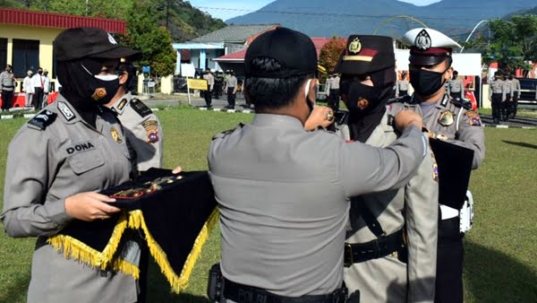 Sertijab Kasat Narkoba Polres Padang Panjang