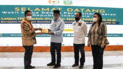 Wakil Ketua DPD RI Nono Sampono dalam rapat kerja bersama jajaran Pemprov Sumatera Utara