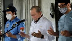 Ketua DPD RI AA LaNyalla Mahmud Mattalitti berdoa atas meninggalnya Wakil Walikota Probolinggo