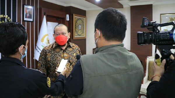 Ketua DPD RI, AA LaNyalla Mahmud Mattalitti mengapresiasi Kabupaten Banggai, Sulawesi Tengah yang memulai ekspor gurita perdana ke Meksiko