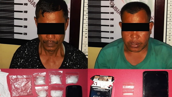 Pelaku pengedar Narkoba di Dharmasraya