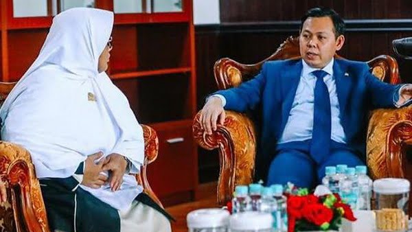 Wakil Ketua DPD RI Sultan B Najamudin menghadiri rapat yang dipimpin oleh Presiden RI Joko Widodo (Jokowi), Selasa (26/01/2021)