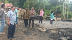 Dinas Sosial Kabupaten Agam tinjau lokasi kebakaran