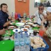 SAM Pertamina Padang, I Made Wira Pramata, Hiswanamigas, Ujang Kencana dan Ketua PWI Sumbar, H. Heranof Firdaus dalam kegiatan buka bersama