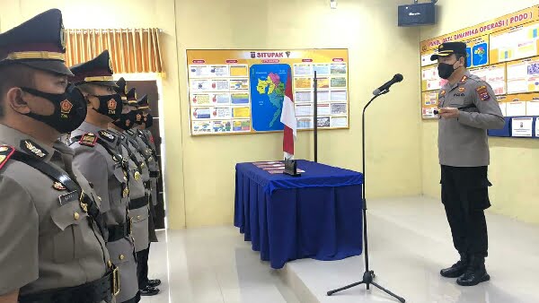 Sertijab di Polres Dharmasraya