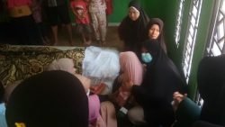Jenazah pelajar SMP yang ditemukan tewas karena gantung diri di Pulau Punjung
