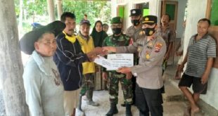 TNI – Polri Asal Piaman Laweh Bantu Surau di Kampung Halaman