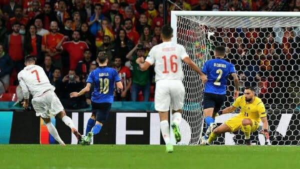 Italia vs Spanyol di Semifinal Euro 2020