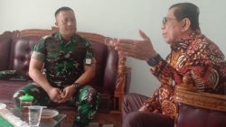 Dandim 0311/ Pessel Letkol Inf.Moch Suherli bersama Anggota DPR RI, H. Darizal Basir