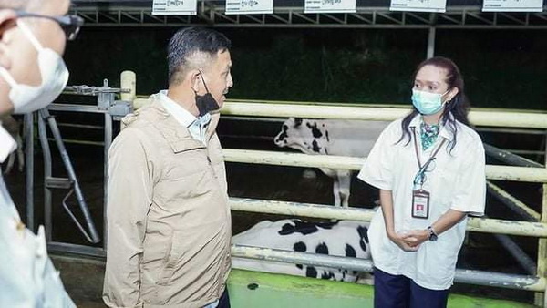 Khairunas mengunjungi secara langsung Balai Embrio Ternak (BET) di Cipelang Bogor, Rabu (8/12/2021).