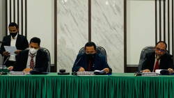 Sidang KI Sumbar yang dihadiri langsung Kadiskominfo Tanah Datar