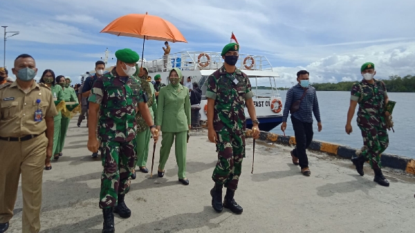 Danrem kunker ke Mentawai