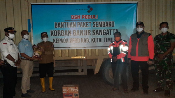 BNPB memberikan dukungan penanganan bencana banjir di wilayah Kutai Timur, Provinsi Kalimantan Timur, yang terjadi sejak Jumat lalu (18/3)