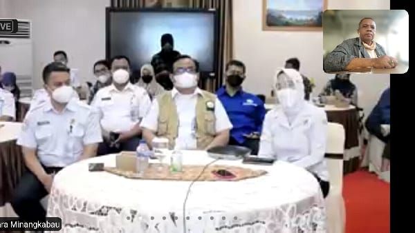 Kepala BMKG gelar konferensi pers di Bandara Internasional Minangkabau