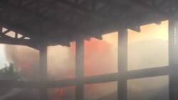 Api menghanguskan SMA 3 Solok Selatan