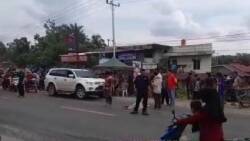 Pajero tabrak sepeda motor Pajero tabrak sepeda motor