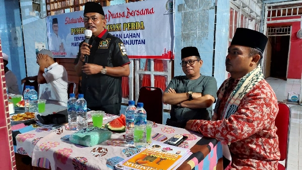 Syamsul Bahri, melakukan sosialisasi dari tanggal 21-24 April 2022, di kabupaten Pasaman.