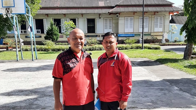 Bastian (kiri) dan Dieky Afsaputra (kanan)