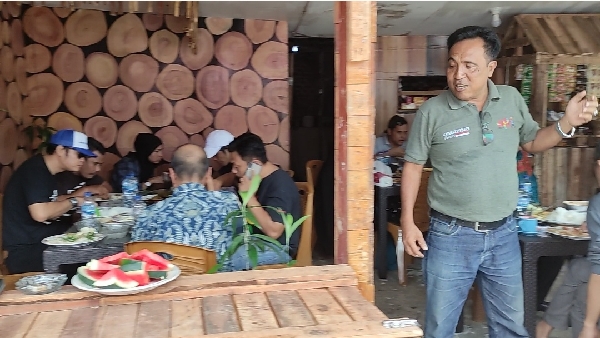 Halal bi halal JPS dengan menu Gulai Kambing