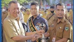 Apresiasi pemerintah pusat lantaran sukses dalam pemenuhan hak-hak anak dan perlindungan khusus anak.