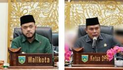 Walikota Padang Panjang, Fadly Amran, danKetua DPRD Mardiansyah