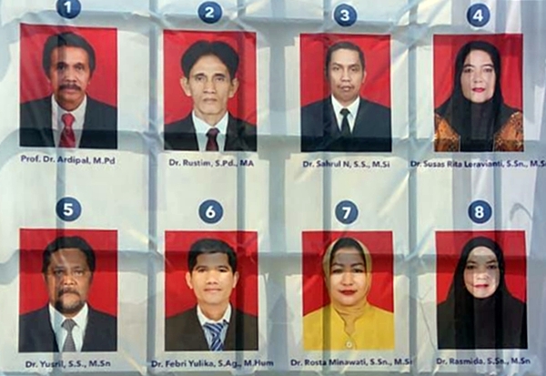 Bakal calon Rektor ISI Padang Panjang 2022-2024