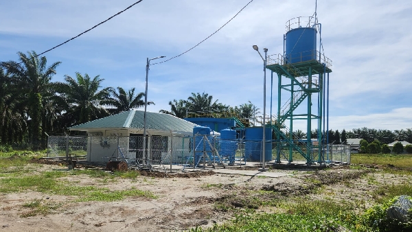 Proyek Water Treatment Plant di Kinali