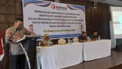 bimbingan teknis pengelolaan administrasi dan konsolidasi sekretariat Bawaslu Kabupaten/Kota dalam pengawasan penyelenggaraan tahapan pemilu untuk Pengelolaan Keuangan Pengawas Ad-hoc TA 2022