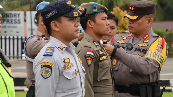 Polres Sijunjung Gelar Pasukan Operasi Lilin 2022