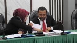 Sidang perdana sengketa informasi publik (SIP) pada 2023 digelar Komisi Informasi Sumatera Barat (KISB)