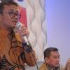 Kepala Dinas Pendidikan Kota Padang Yopi Krislova, SH.MM saat membuka Workshop Penguatan IKM Kepsek SMP Swasta Kota Padang