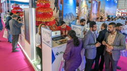 ajang South Asia’s Travel & Tourism Exchange (SATTE) 2023 di India Expo Mart Greater Noida, Delhi NCR, India