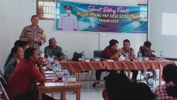 Pemdes Goisooinan Musdes RKPDesa tahun 2023