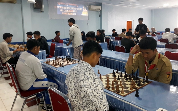 Seleksi catur yunior di Padang Panjang