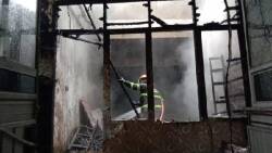 Kebakaran di GOR H. Agus Salim