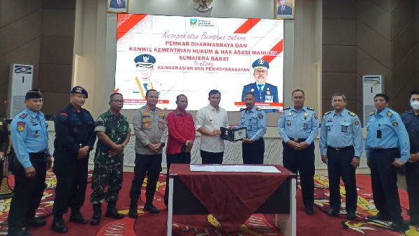 Pemkab Dharmasraya dan Menkumham