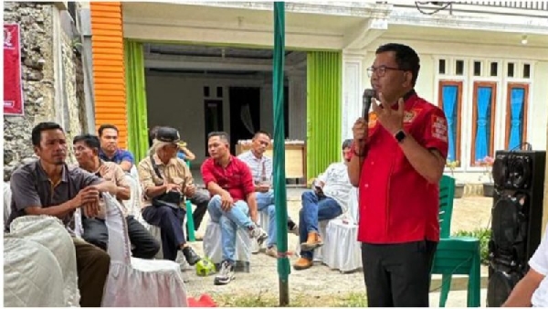 Syamsul Bahri Anggota DPRD Sumbar kunjungi konstituen pada reses hari pertama,