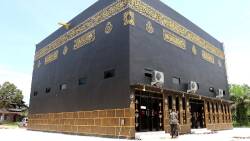 Masjid unik menyerupai Ka'bah