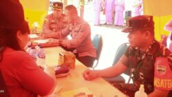 Dandim 0319/Mentawai, Letnan Kolonel Inf Suirwan ikut donor darah pada HUT Bhayangkara ke -77