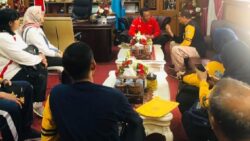 PJ Bupati Mentawai menerima kunjungan Kepala Kantor Kesehatan Pelabuhan Kelas II padang